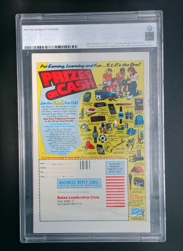 Incredible Hulk #272, CBCS 9.6 Marvel Comics, 1982 JR1