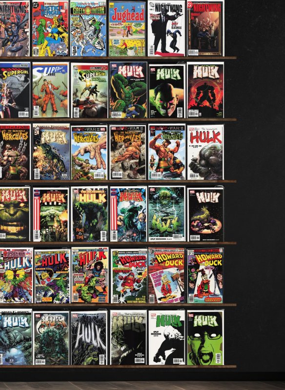 Huge Lot 90+ Comics with Incredible Hulk, Incredible Hercules & More!