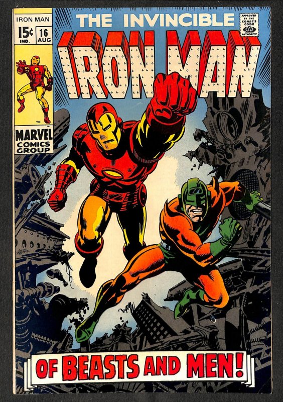 Iron Man #16 FN- 5.5 Marvel Comics