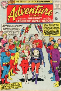 Adventure Comics 337  G  Reader Copy  1965  Wedding??