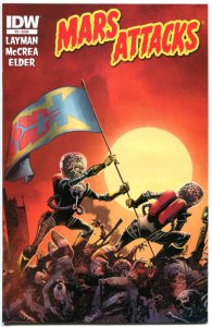 MARS ATTACKS #1 2 3 4 5 6 7, 9 10, NM, SDCC Variant, 2012, IDW, Aliens, NO #8