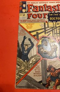 Fantastic Four #17 (1963)defeated by doom see description