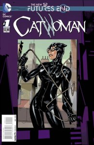 DC Comics New 52 Futures End Catwoman #1 3D Motion Variant Cover