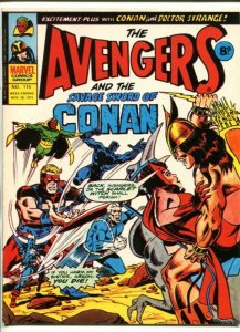 THE AVENGERS #115-1975-MARVEL- IRELAND PRINTING-CONAN-fn/vf