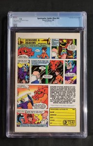 Spectacular Spider-Man #64 - Origin & 1st App Cloak & Dagger (CGC 7.0) 1982