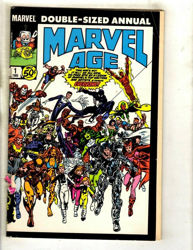 7 Marvel Age Marvel Comics # 62 63 64 Annual 1 2 3 4 Wolverine Rogue X-Men NP10
