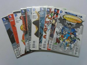 Batman Incorporated run from:#0-13 2nd Series 10 pieces average 8.0 VF (2012) 