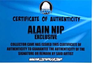 SCOOBY SNACKS AFTER DARK MEGACON EXCLUSIVE ALAIN NIP SIGNED VARIANT W/COA NM.