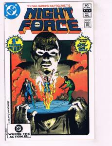 Night Force # 1 NM 1st Print DC Comic Book Batman Superman Flash Arrow Atom HJ2