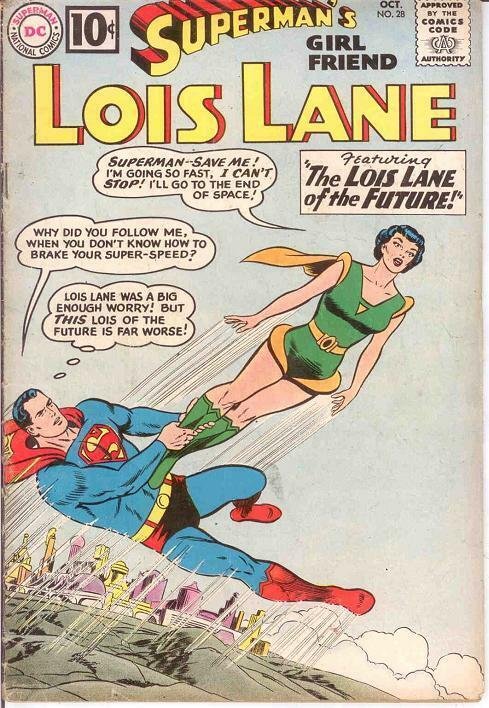 LOIS LANE 28 GOOD  October 1961 COMICS BOOK 