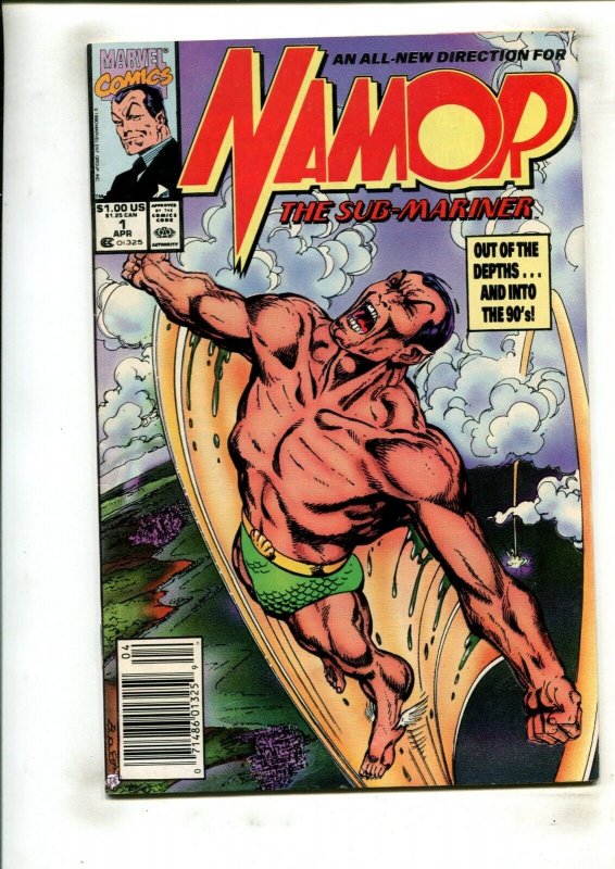 NAMOR, THE SUB-MARINER #1 (8.0) BYRNE!! 1990