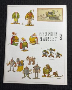 1976 GRAPHIC GALLERY Russ Cochran Art Catalog #8 FN 6.0 Walt Disney / Hovarth