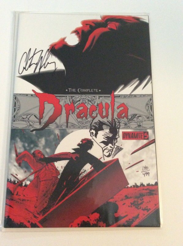 The Complete Dracula #5 Signed Remarked ColtonWorley DF Exclusive W/COA.