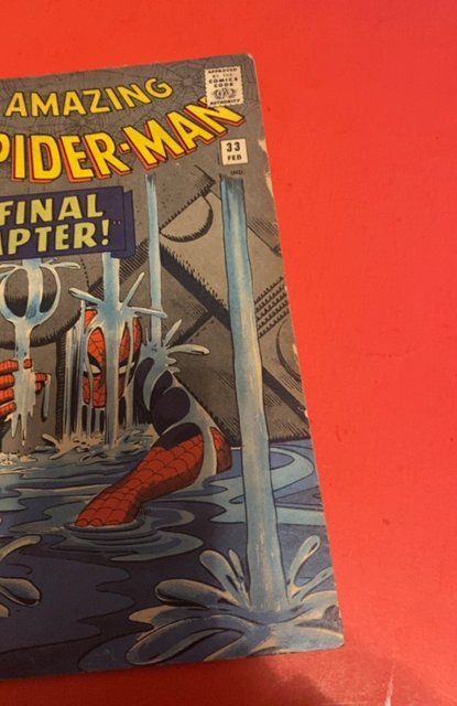 The Amazing Spider-Man #33 (1966) Dr conners