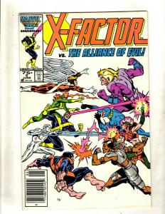 X-Factor # 5 VF Marvel Comic Book 1st Apocalypse Cameo Appearance X-Men Key WS9