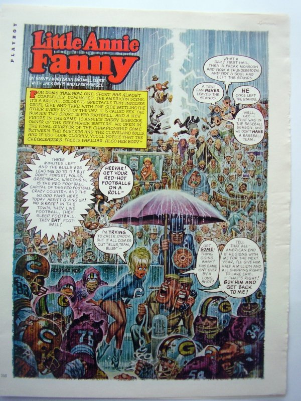 Annie Fanny 7 original playboy comics Set 8