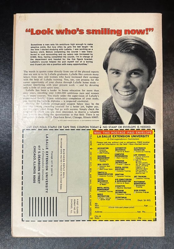 (1974) THE AVENGERS #125 THANOS APPEARS!