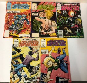 Hollywood Superstars (1990) # 1-5 F/VF Complete Set ~ Epic Comics | Dan Spiegle