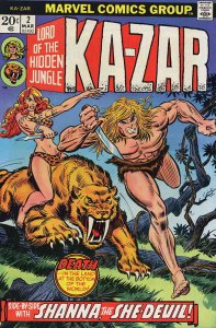 Ka-Zar (2nd Series) #2 VG ; Marvel | low grade comic Shanna the She-Devil