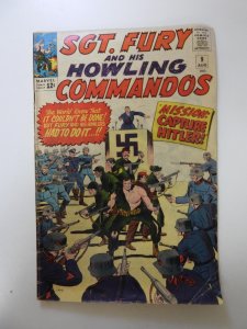 Sgt. Fury #9 (1964) VG- condition