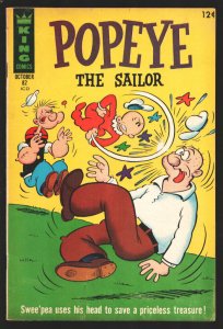 Popeye #82 1966-King-Swee'pea-Bud Sagendorf-VG