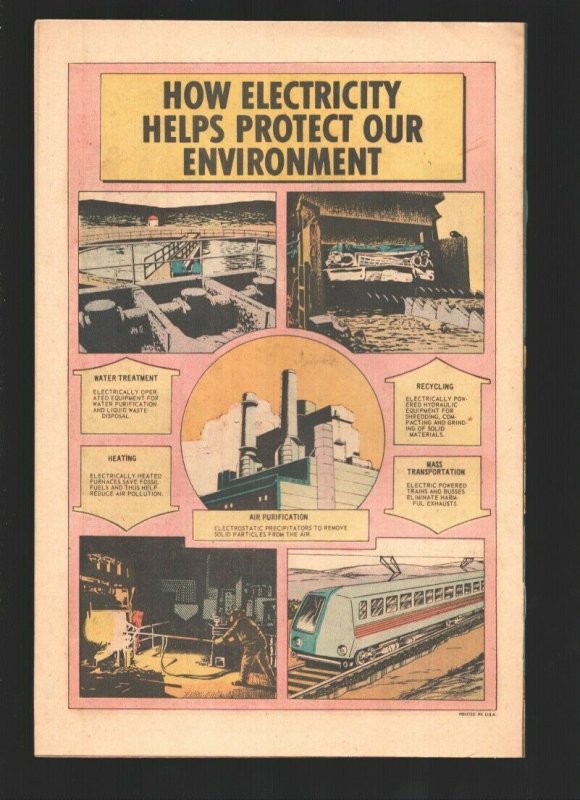 Story of Electricity 1973-Promotional comic put out by electric companies-Hig...