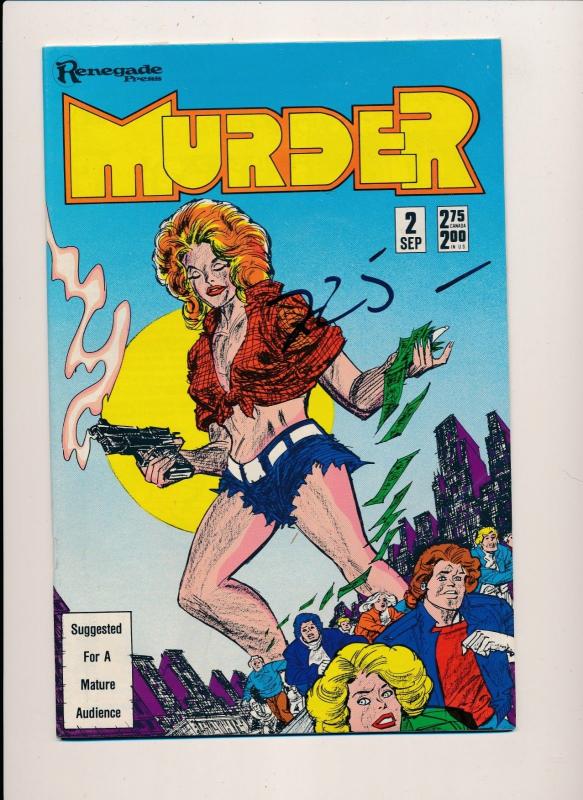 Renegade Press MURDER  #1-2 ~ VF/NM 1986 (HX733)