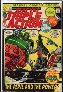 Marvel Triple Action #4 (1972) Fantastic Four