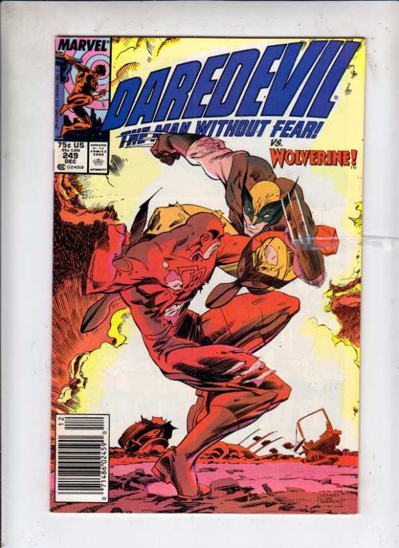 Daredevil #249 (Dec-87) NM- High-Grade Daredevil