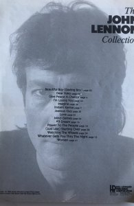 The John Lennon collection songbook 1983 64p