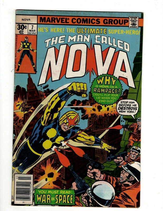 Lot Of 6 Nova Marvel Comic Books #2 3 5 6 7 8 Richard Ryder Guardians Galaxy KZ1