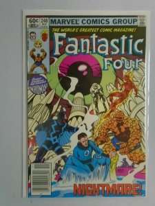 Fantastic Four #248 guest-starring the Inhumans 8.0 VF (1982 1st Series)