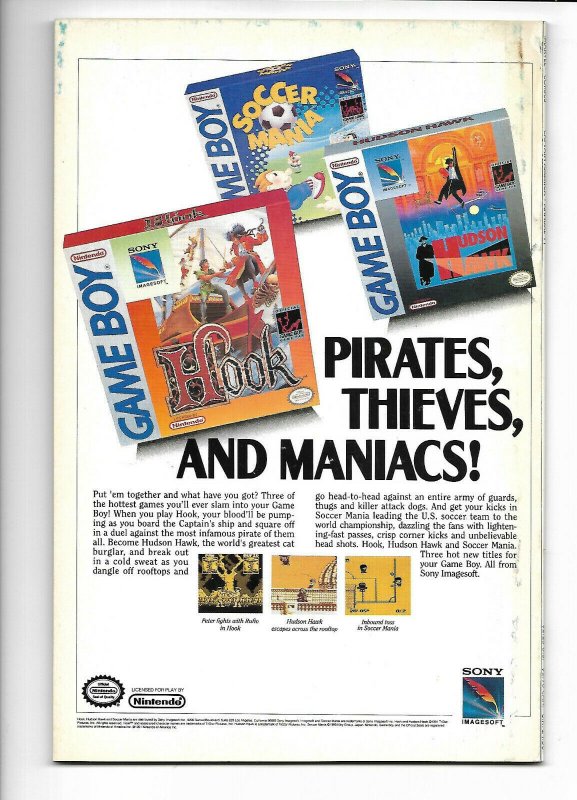 Captain America Annual #11 Marvel 1992 FN/VF 7.0 Dan Panosian cover.