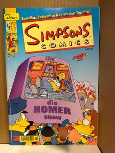 Simpsons Comics #42 NM HTF GERMAN (1999) Dino Comics