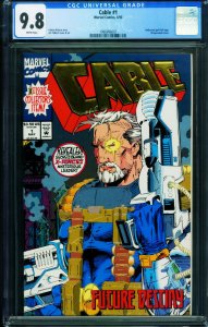 CABLE #1 CGC 9.8 1993 comic book First issue-Marvel 1996996007