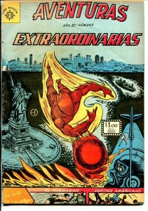 Aventuras Extraordinaries #202 1962-Mexican edition-Young Men #25-Capt America-G