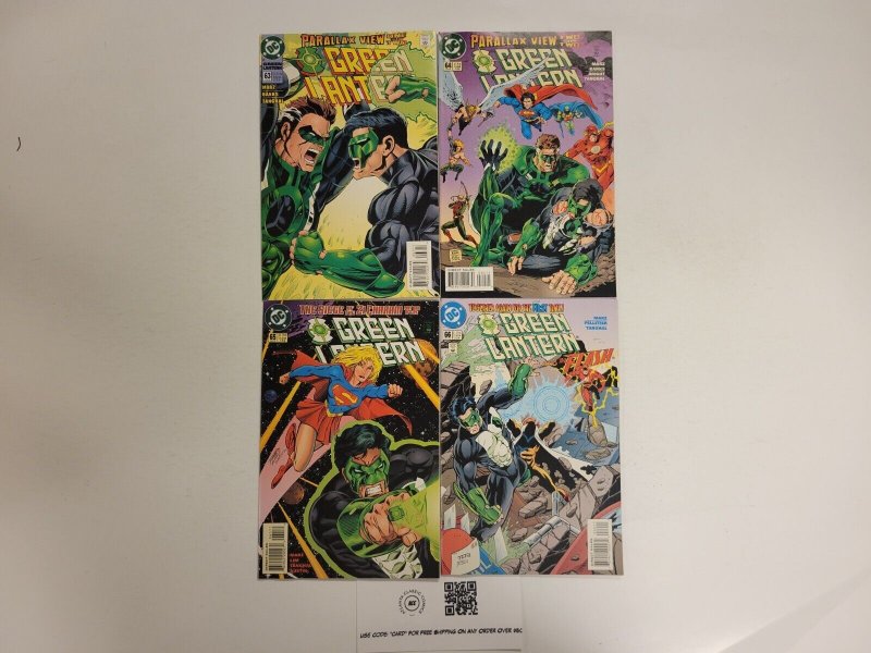 4 Green Lantern DC Comic Books #63 63 65 66 Parallax View 83 TJ16