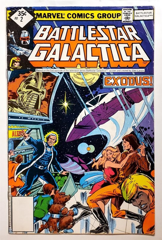 Battlestar Galactica #2/A (April 1979, Marvel) 3.0 G/VG