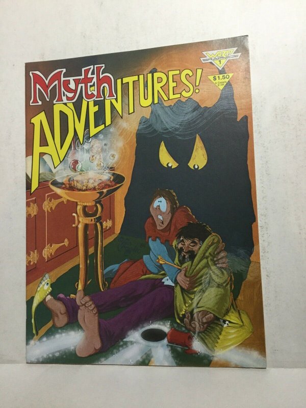 Myth Adventures! 1 Nm Near Mint Magazine Warp Graphics