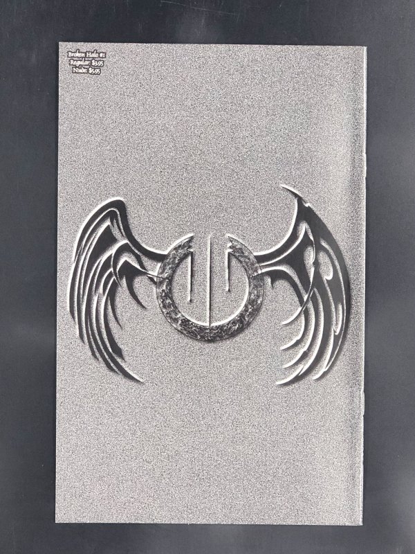 Broken Halo: Is There Nothing Sacred? #1 (2003) Nude Variant Color Edition