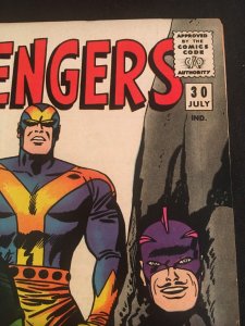 THE AVENGERS #30 VG+/F- Condition