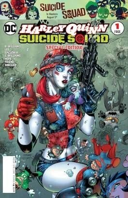 HARLEY QUINN & THE SUICIDE SQUAD SPECIAL ED #1 DC Comics Comic Book
