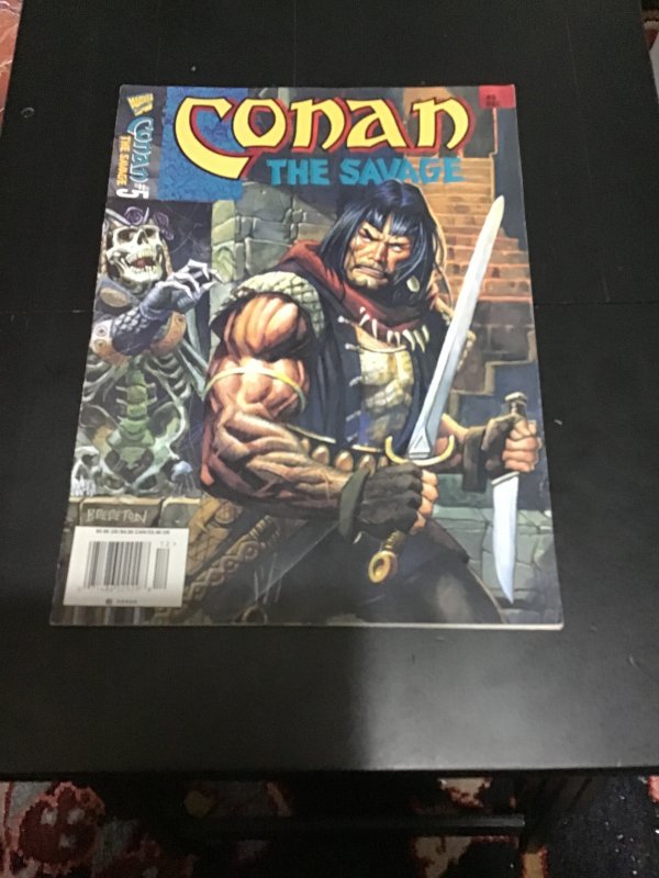 Zzz  Conan the Savage #5 (1995) The Fallen Idol! High grade! NM-;Wow!