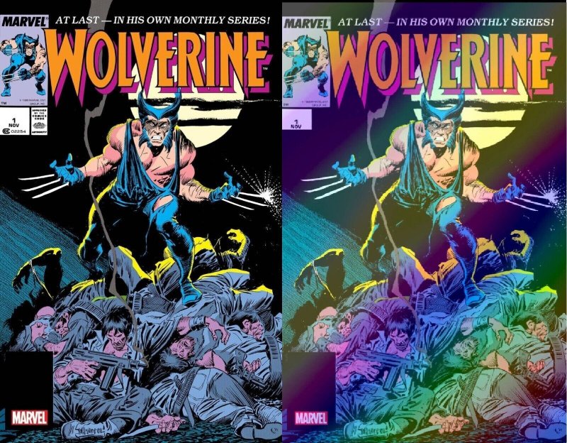 2024 WOLVERINE Claremont & Buscema #1 Facsimile + Foil Variant Cover Set!