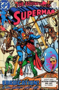 Adventures of Superman #460 (1989) Superman