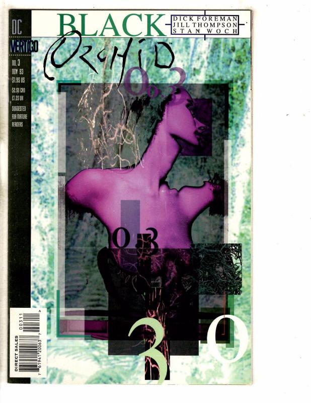 Lot Of 11 Black Orchid DC Vertigo Comic Books # 1 2 3 4 5 6 7 8 9 10 11 CR4