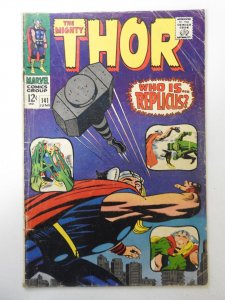 Thor #141 (1967) GD/VG Condition! Moisture damage