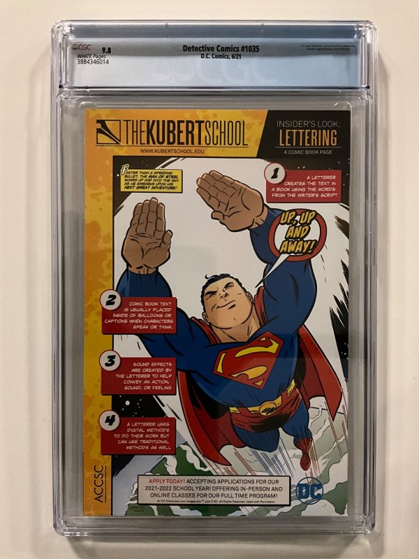 Detective Comics #1035 (2021) CGC 9.8