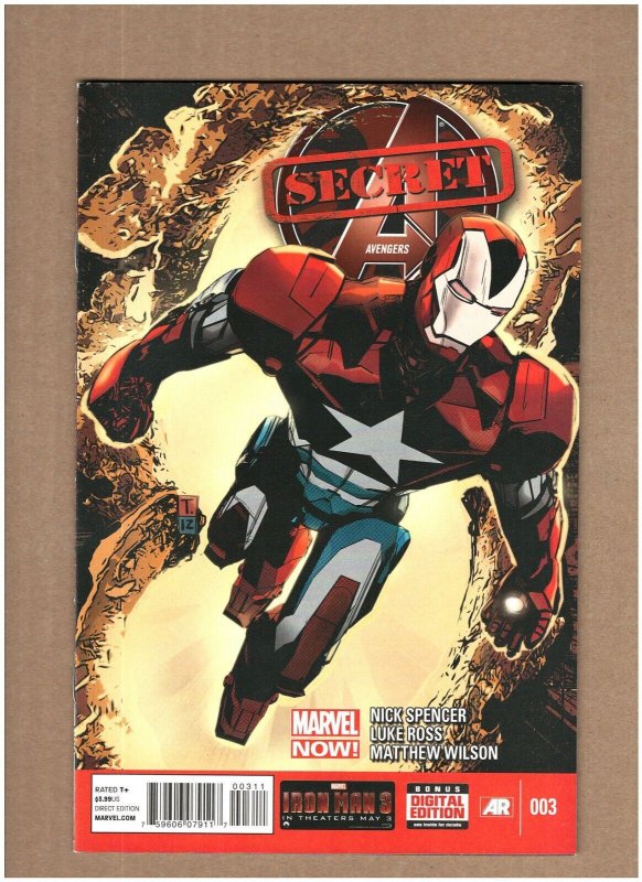 Secret Avengers #3 Marvel Comics 2013 Hawkeye Black Widow Iron Patriot VF/NM 9.0 