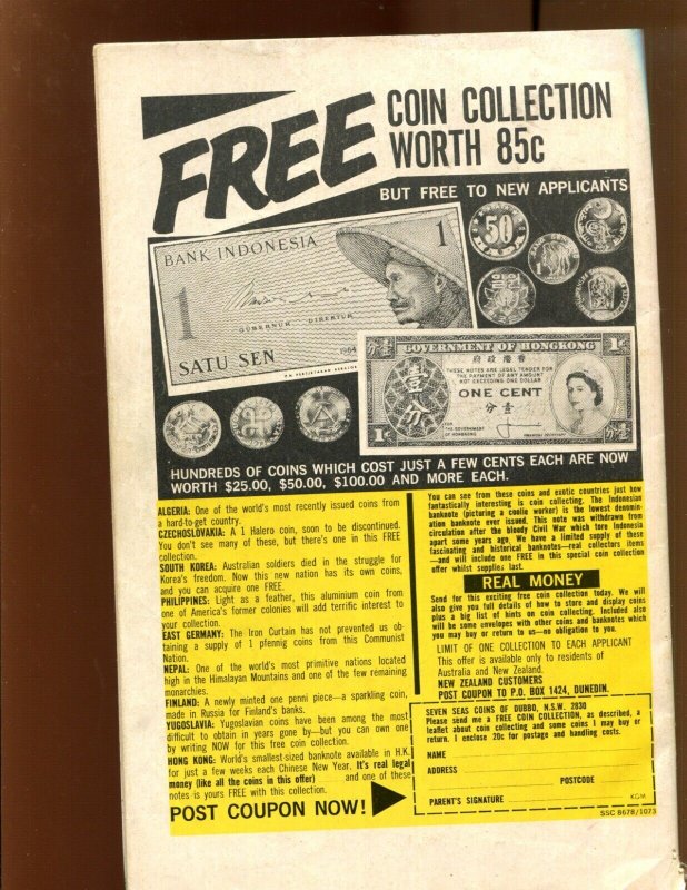 Superman: Super Comics #185 - Australian Reprints! (6.0/6.5) 1975